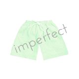 IMPERFECT Blank Seersucker Swim Trunks