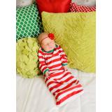 IMPERFECT Blank Christmas Pajamas - INFANT GOWN