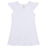 Blank Girl's Flutter Sleeve Dress