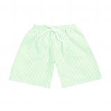 Blank Seersucker Swim Trunks