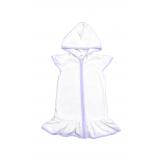 Blank Girl's Terry Cloth Swim Cover Up Dress