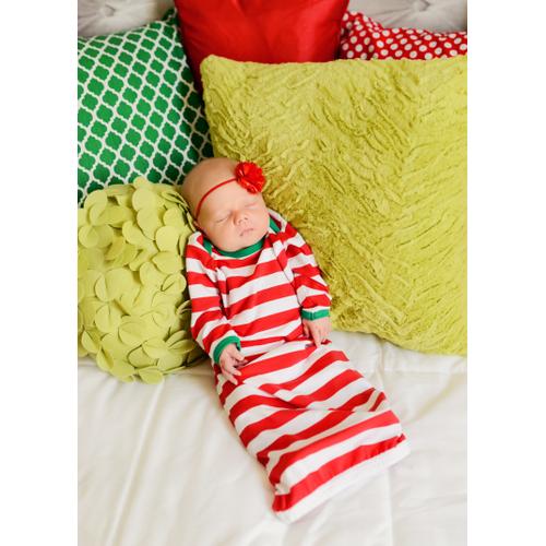 IMPERFECT Blank Christmas Pajamas - INFANT GOWN